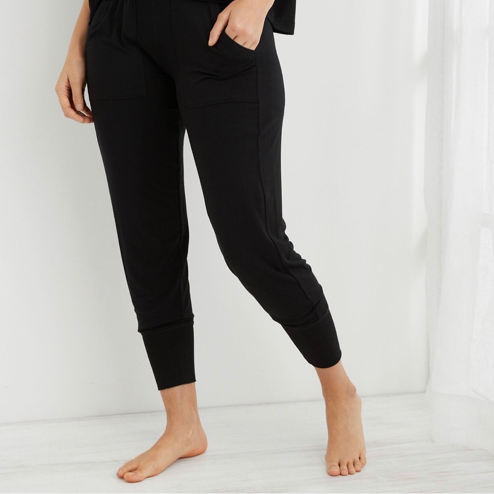 Aerie Real Soft Foldover Jogger